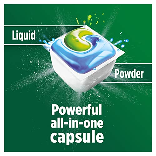 Fairy All-In-1 Dishwasher Tablets Bulk, 70 Tablets, Original, Effective Even On Dried-On Grease