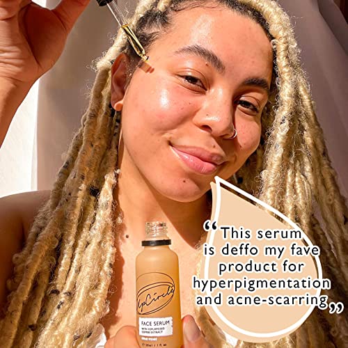 UpCircle Organic Face Serum With Coffee Oil 30ml - Natural Hydrating Facial Oil - Vitamin C, Rosehip Oil Fades Dark Spots + Sea Buckthorn Keeps Skin Supple - Vegan + Cruelty-Free