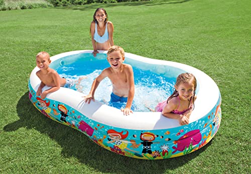 Intex 56490NP Swim Centre Paradise Seaside Pool - white/blue