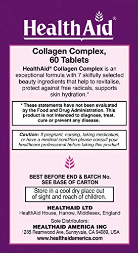 HealthAid Collagen Complex Tablets, 60