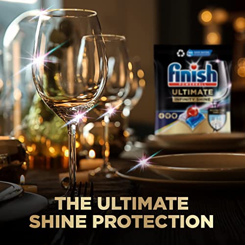 Finish Ultimate Infinity Shine, 80 Dishwasher Tablets, Original