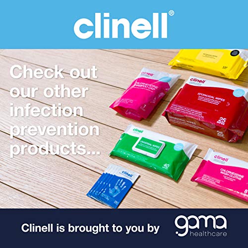 Clinell Universal Cleaning and Disinfectant Wipes for Surfaces (BCW200) - The Original Pack of 400 Regular Wipes - Multi Purpose Wipes, Kills 99.99% of Germs, Effective from 10 Seconds