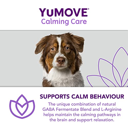 YuMOVE Calming Care for Adult Dogs | Previously YuCALM Dog | Calming Supplement for Dogs who are Stressed or Nervous |60 tablets | Packaging may vary