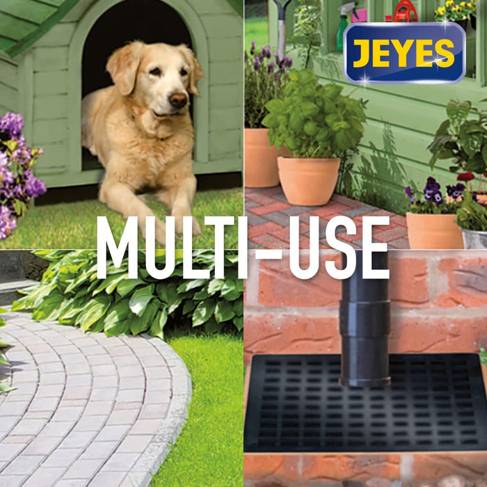 Jeyes Fluid Ready-To-Use Outdoor Cleaner and Disinfectant for Paths, Patios, Driveways and Pet Housing, Blue, 4 Litre