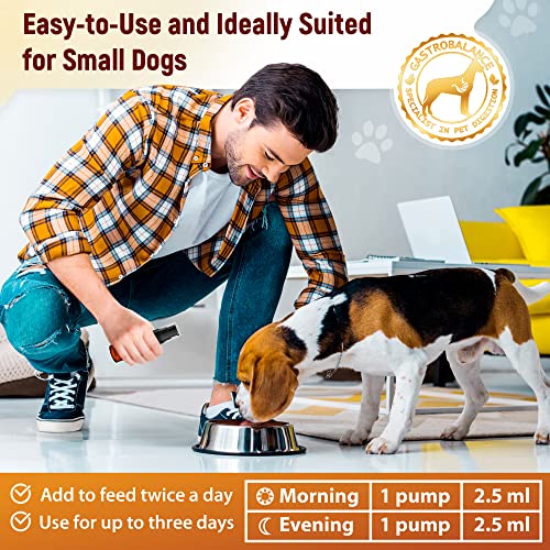 GastroBalance Fast-acting Diarrhoea Relief for Dogs – Natural Dog Diarrhea Treatment with Immediate Results (SMALL Dogs)